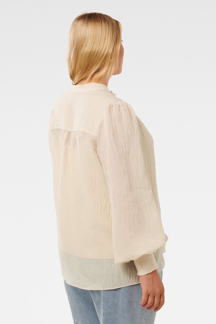 Forever New Natural Leo Curve Soft Stripe Blouse - Image 2 of 5