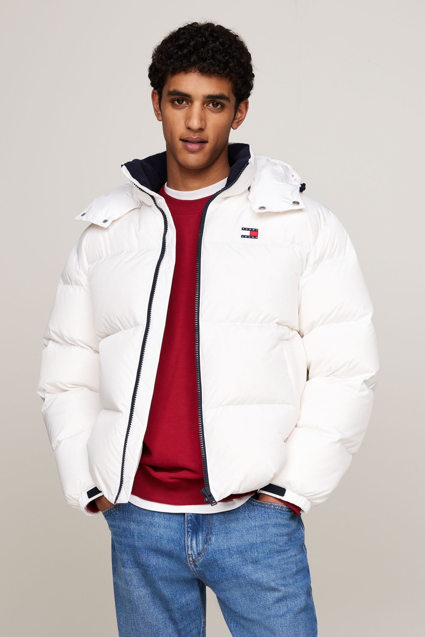 Tommy jeans classic puffer jacket hot sale