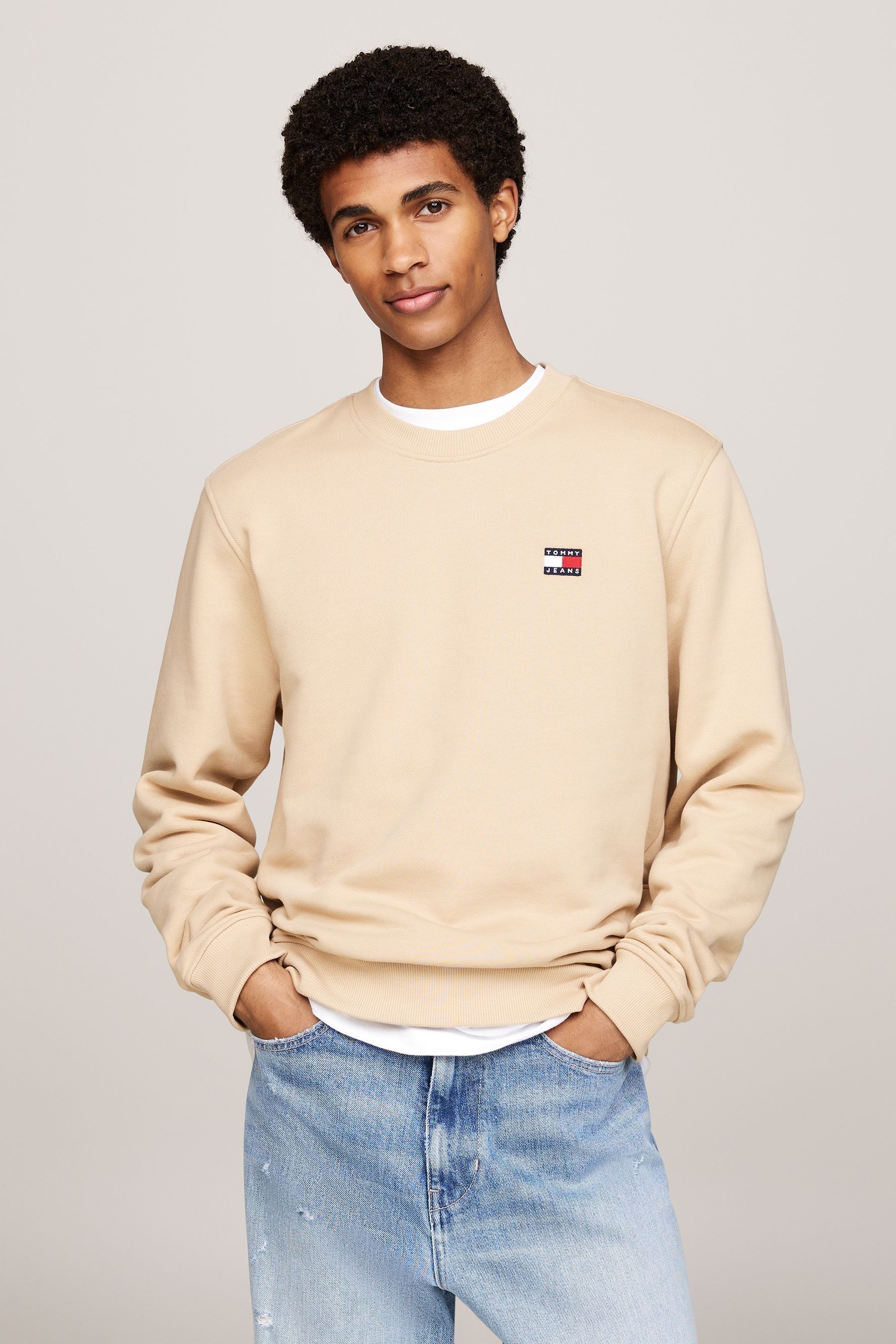 Tommy jeans classic crew neck sweatshirt top