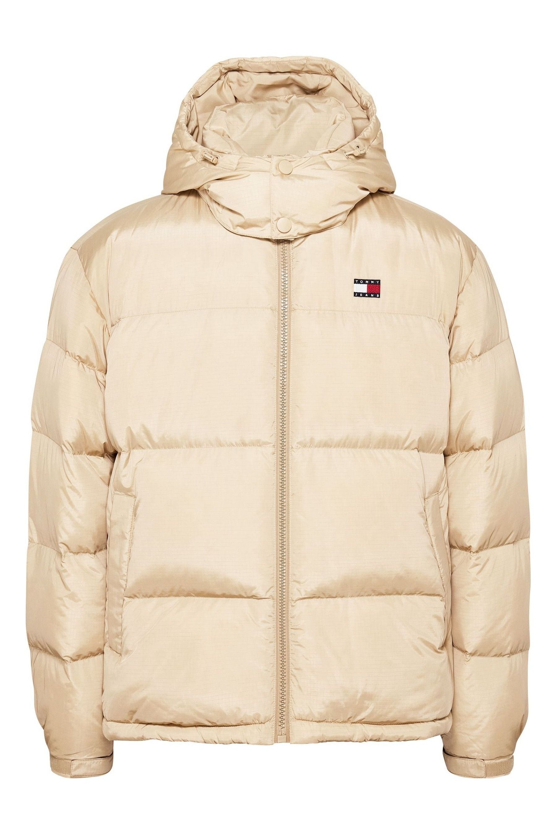 Tommy jeans logo puffer jacket top