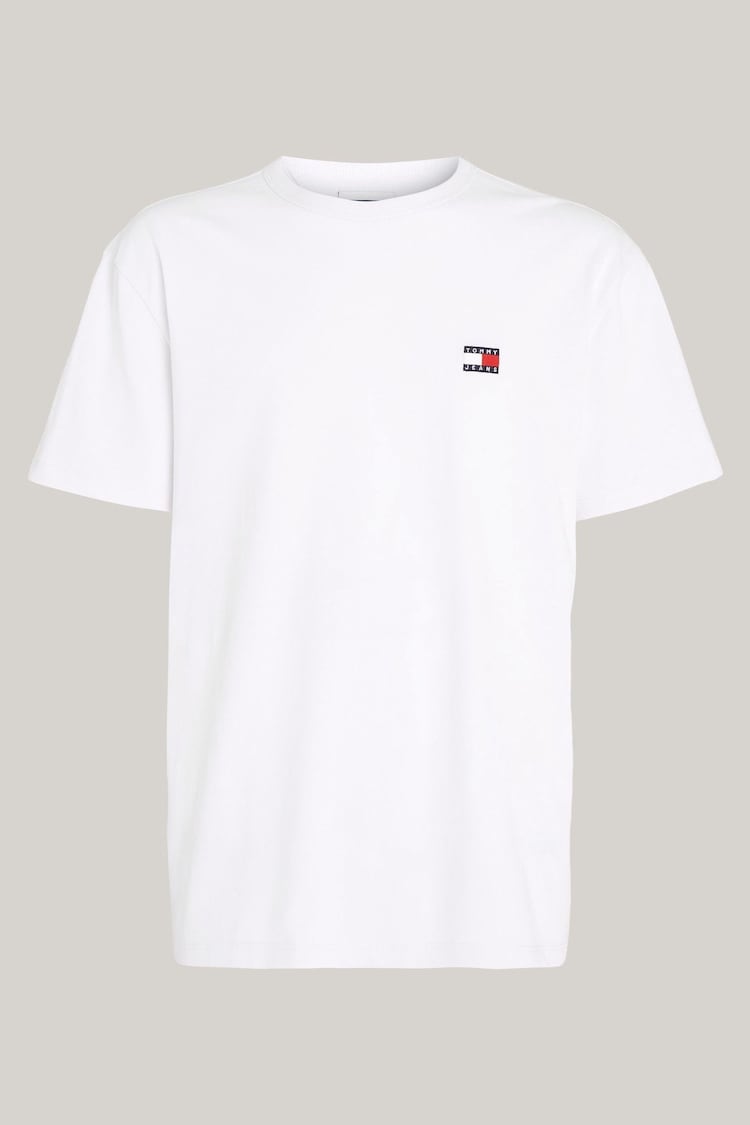 Tommy Jeans Regular Fit Blue Badge T-Shirt - Image 5 of 5