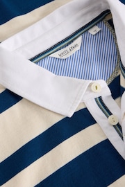 White Stuff Blue Stripe Rugby Shirt - Image 6 of 6