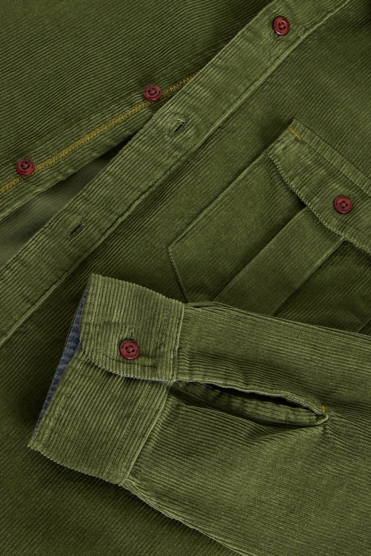 White Stuff Green Griffin Co-ord Shirt - Image 6 of 6