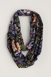 Seasalt Cornwall Black New Everyday Circle Scarf - Image 1 of 5