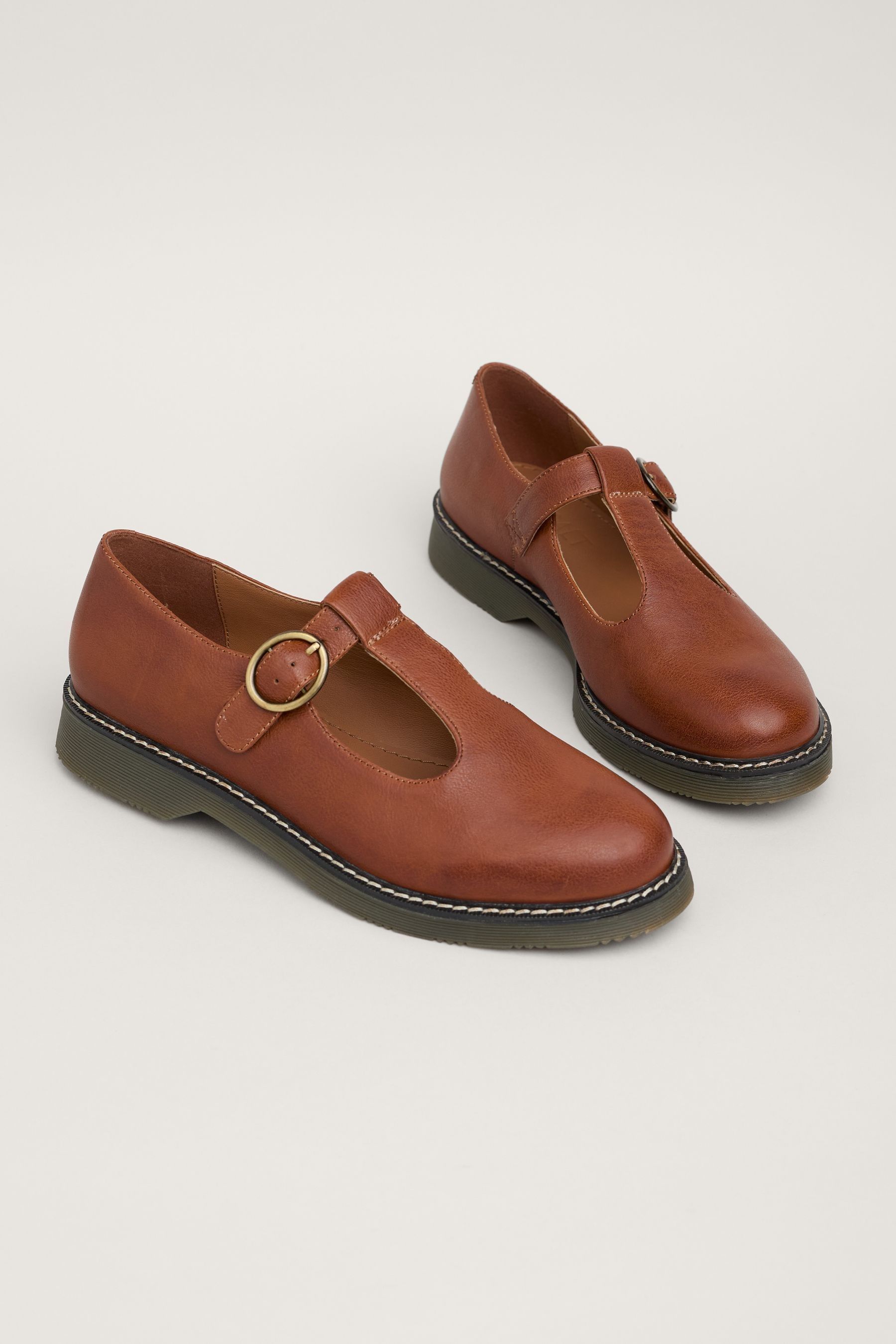Buy Seasalt Cornwall Brown Daisy Trail Leather Shoes from Next USA