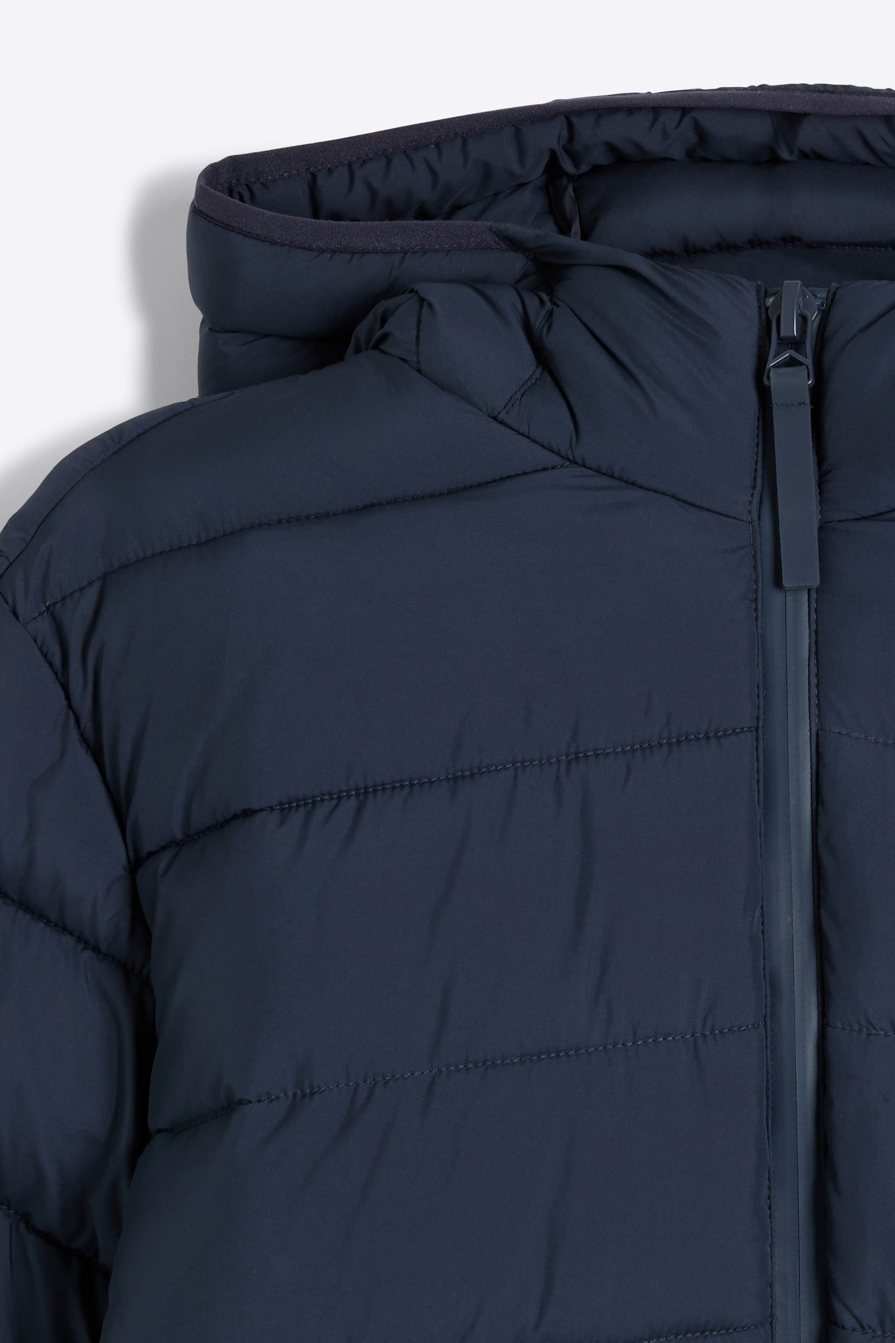 River island blue puffer jacket hotsell