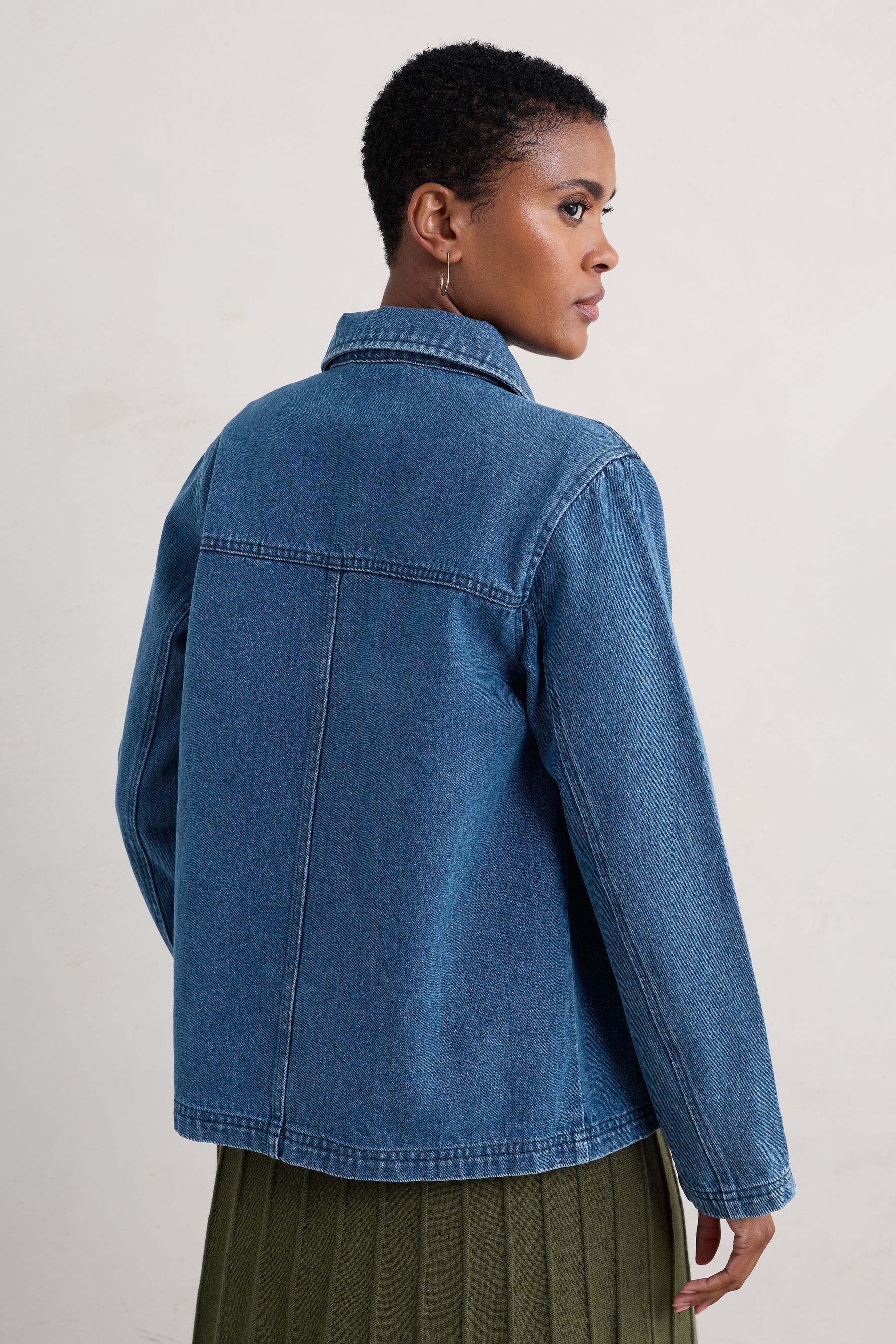 Buy Seasalt Cornwall Blue Reading Rocks Jacket from Next USA