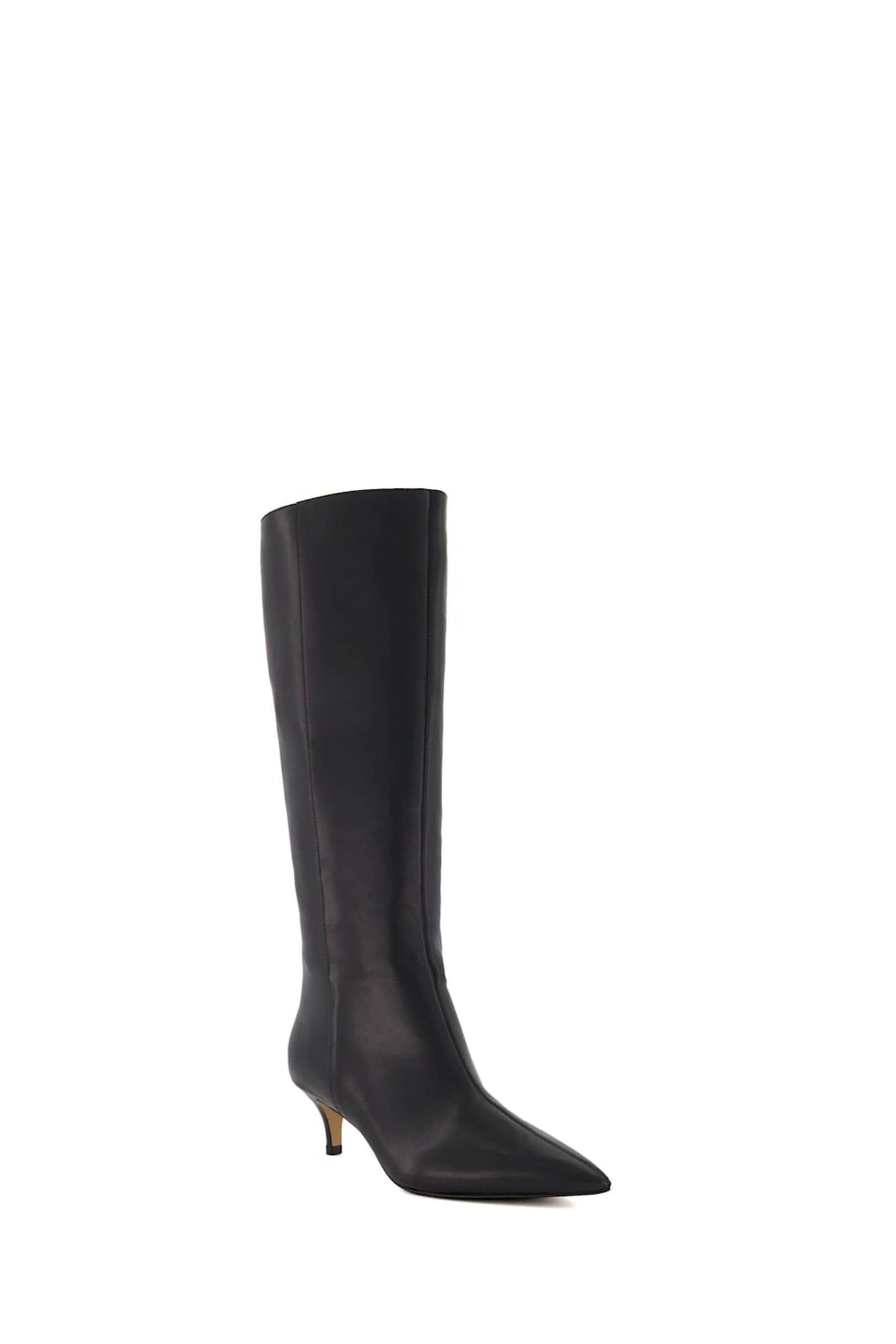 Kitten heel high boots discount