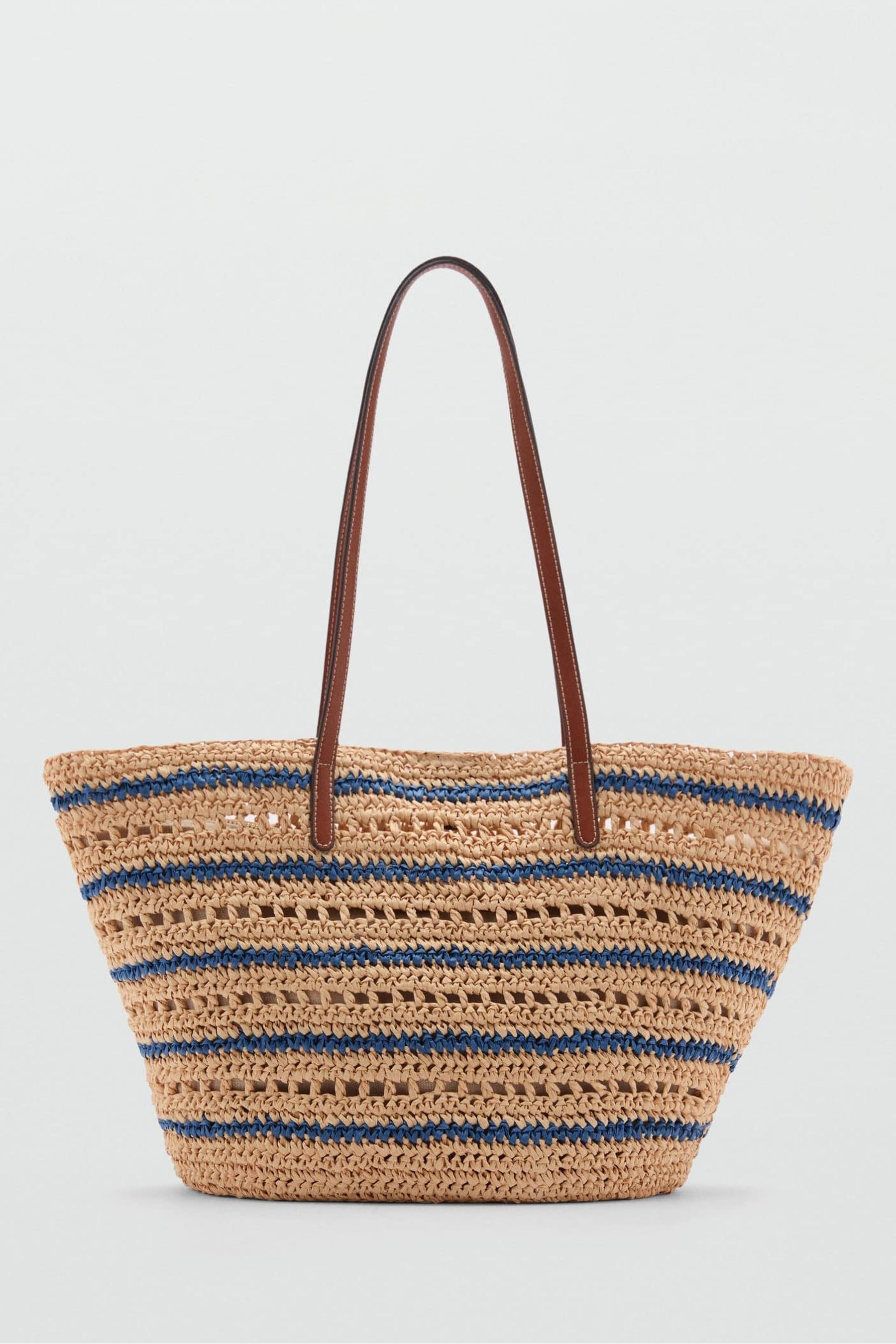 Mango raffia bag online