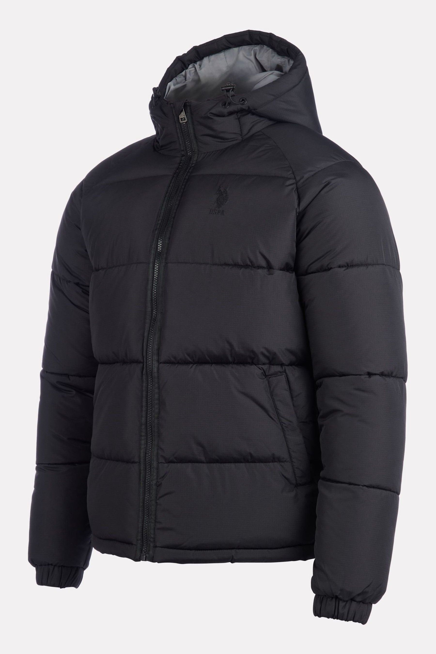 Polo black puffer jacket 2025