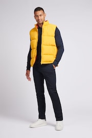 U.S. Polo Assn Yellow U.S. Polo Assn. Mens Wide Baffle Gilet - Image 3 of 6