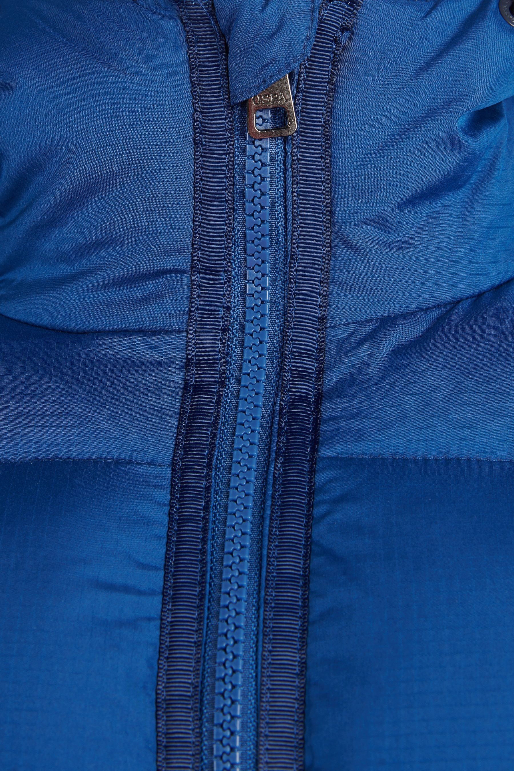 Polo bubble jacket with hood shop