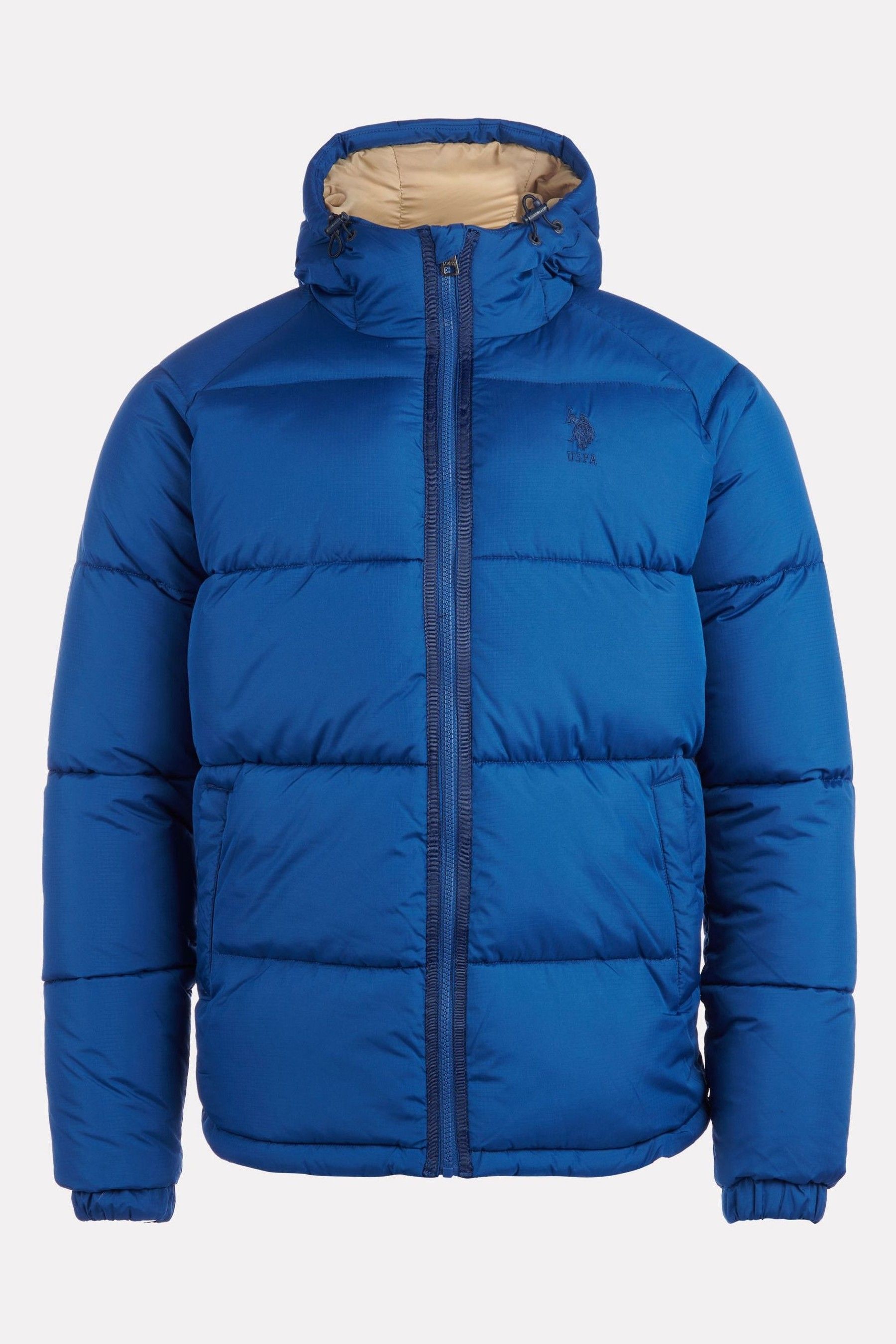 Polo hooded puffer jacket discount