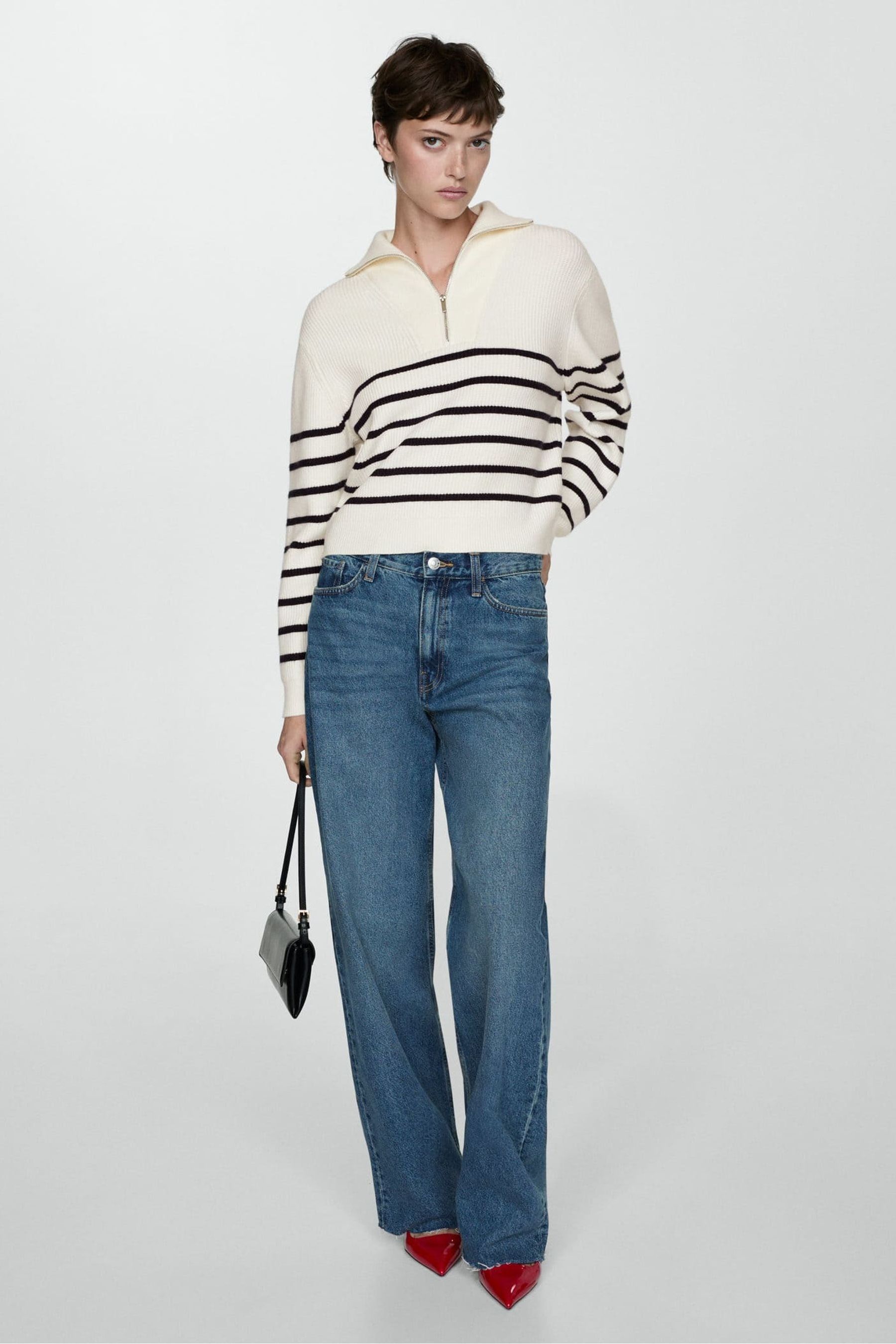 Mango striped jumper 2025