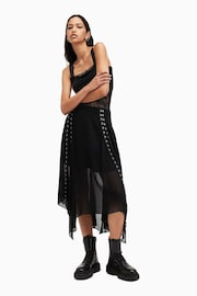 AllSaints Black Luna Skirt - Image 4 of 9