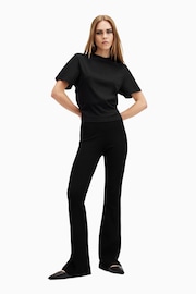 AllSaints Black Holli T-Shirt - Image 1 of 6