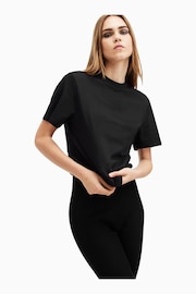 AllSaints Black Holli T-Shirt - Image 2 of 6