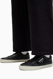 AllSaints Black Underground Leather Low Top Shoes - Image 5 of 5