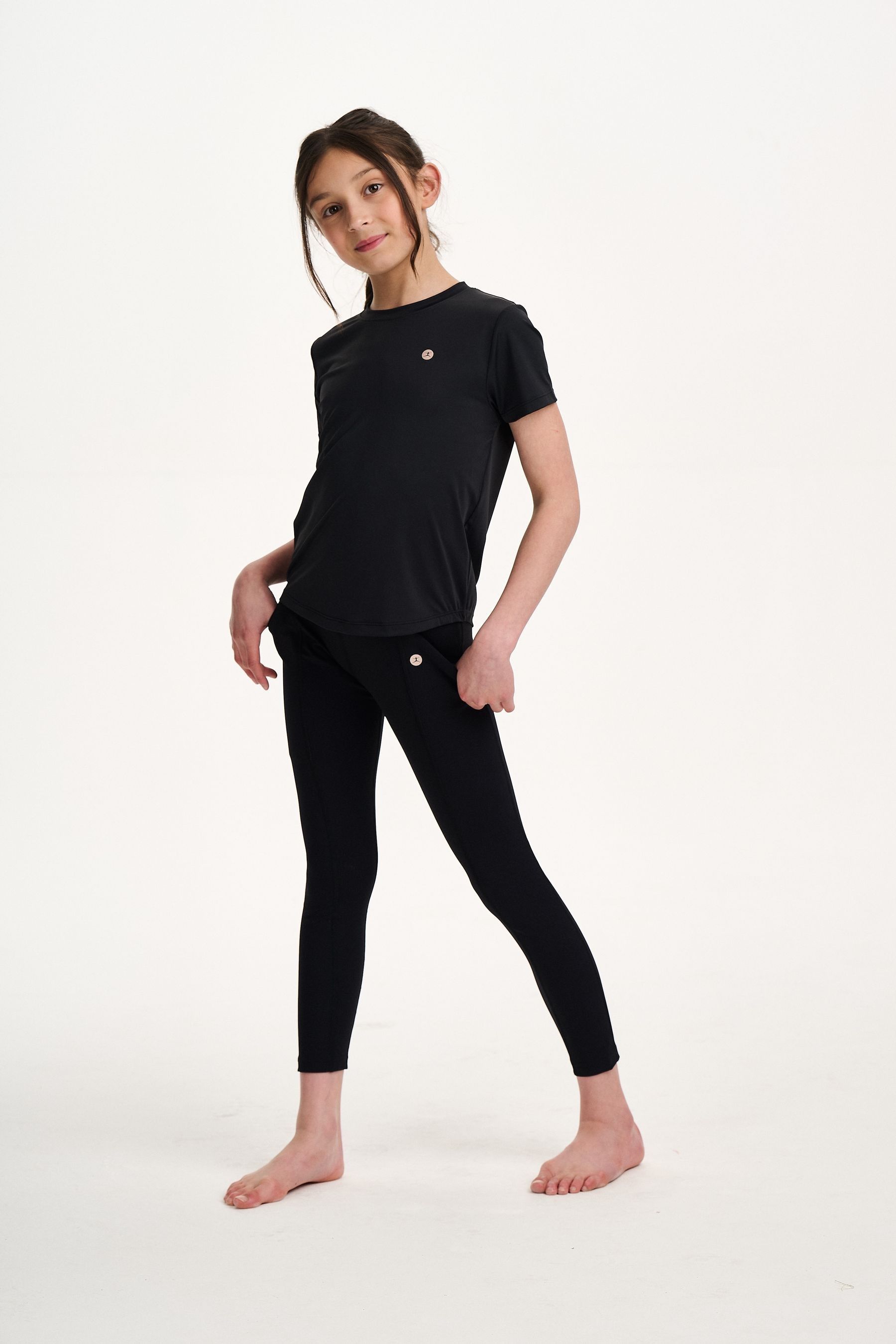 Buy Danskin High Waist Black Leggings With Pockets from Next Luxembourg