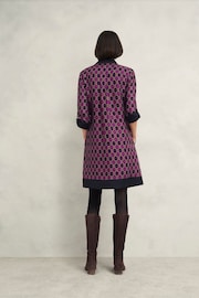 Hobbs Purple Aubrey Dress marca - Image 2 of 4