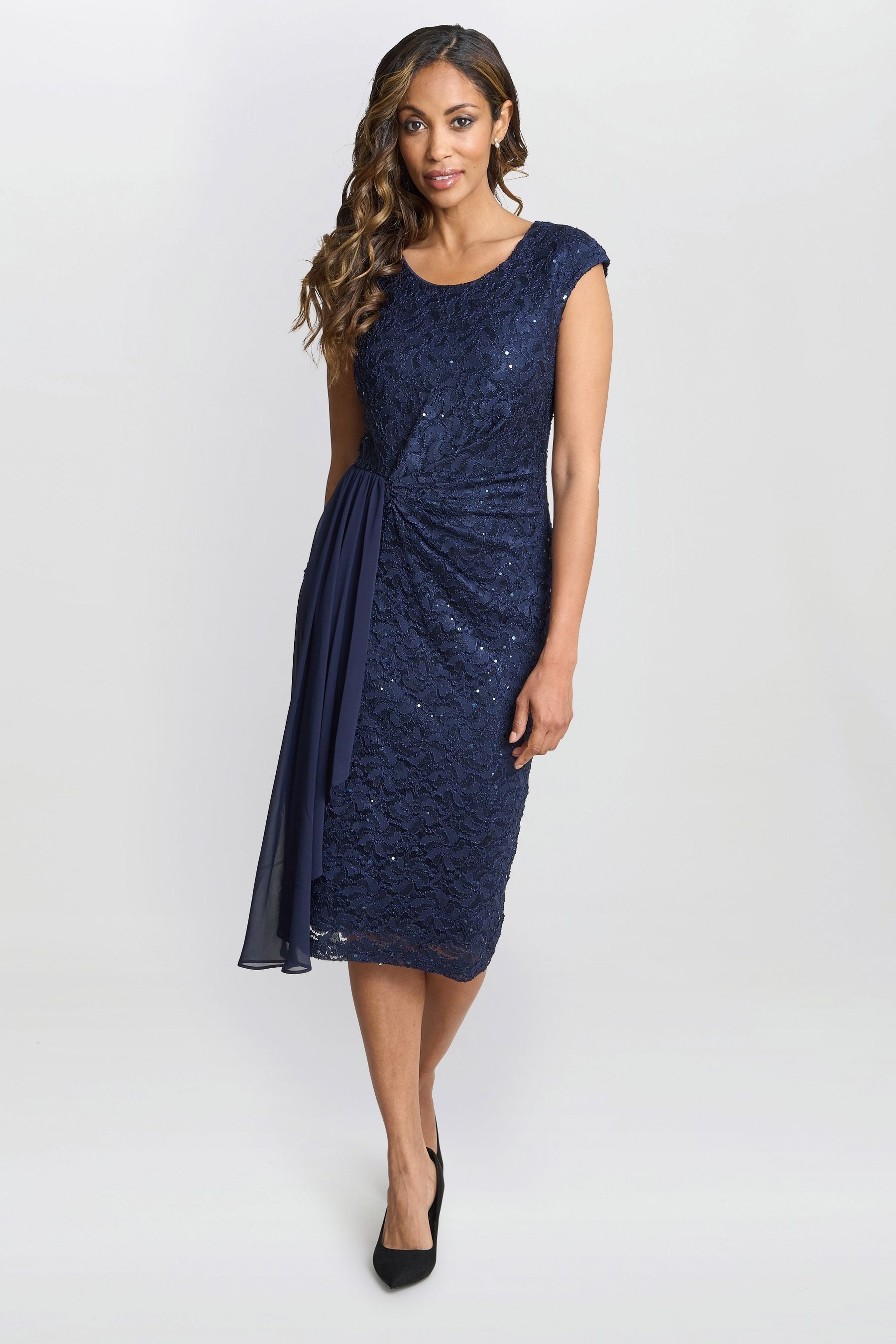 Gina bacconi lace dress discount