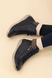 Lunar Navy Blue Bevin Waterproof Boots - Image 1 of 7