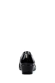 Lunar Marian Black Wedge Shoes - Image 6 of 8