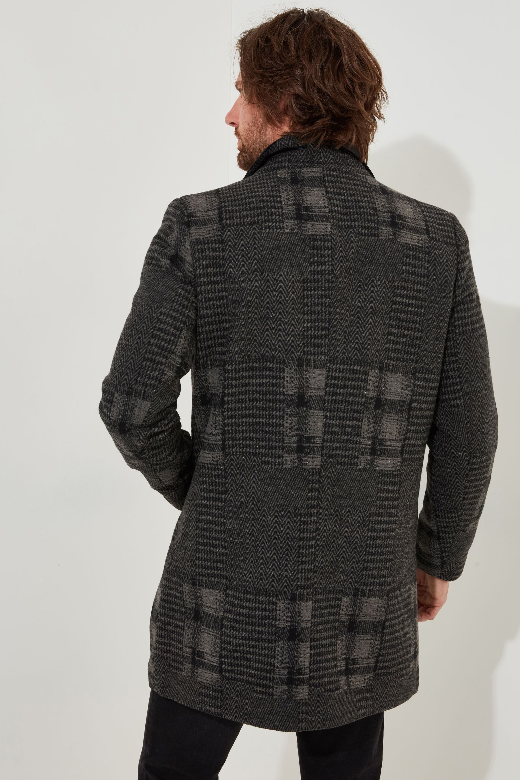 Buy Joe Browns Black Classic Patchwork Coat from Next Luxembourg