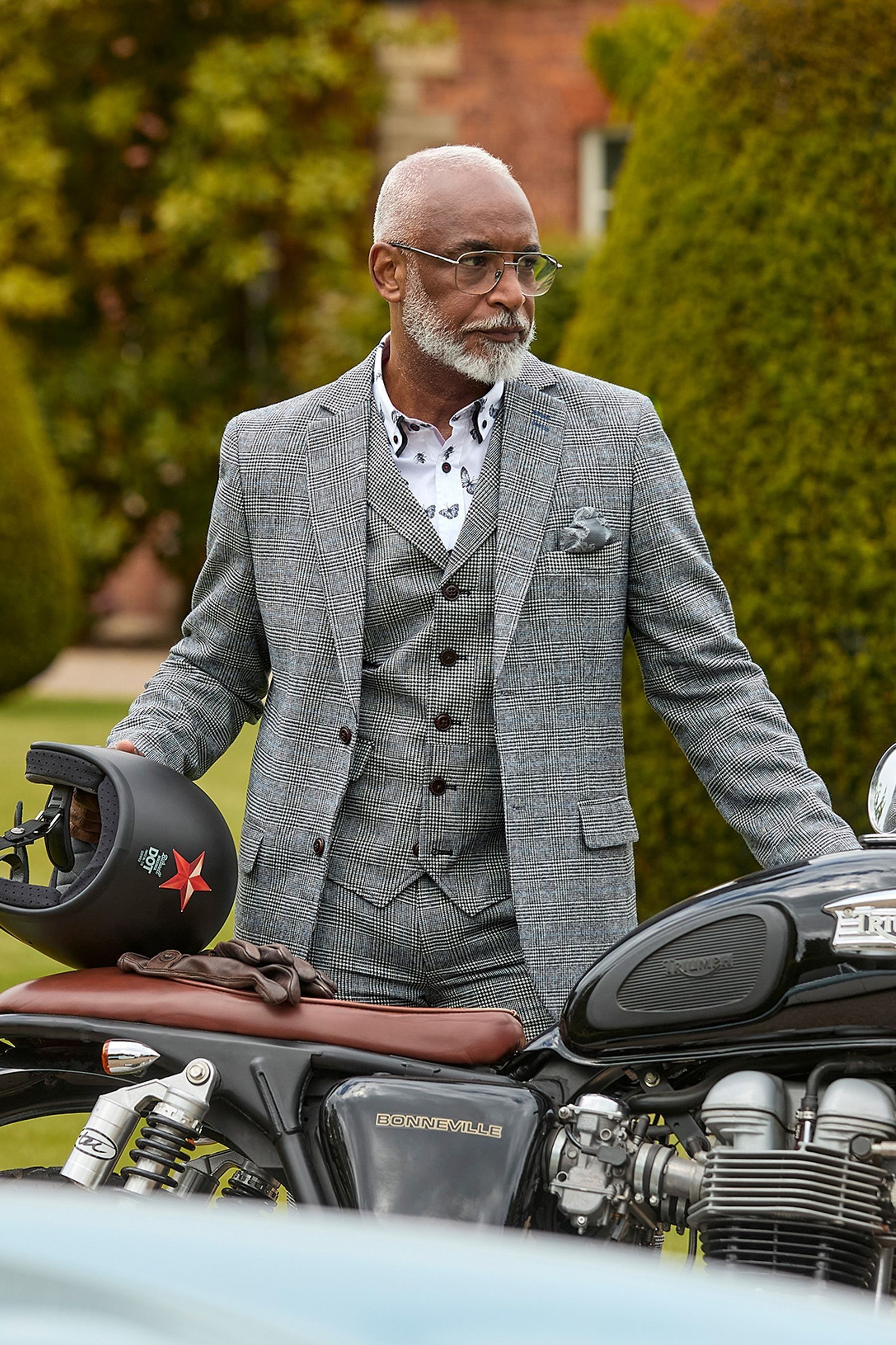 Dogtooth check blazer hotsell