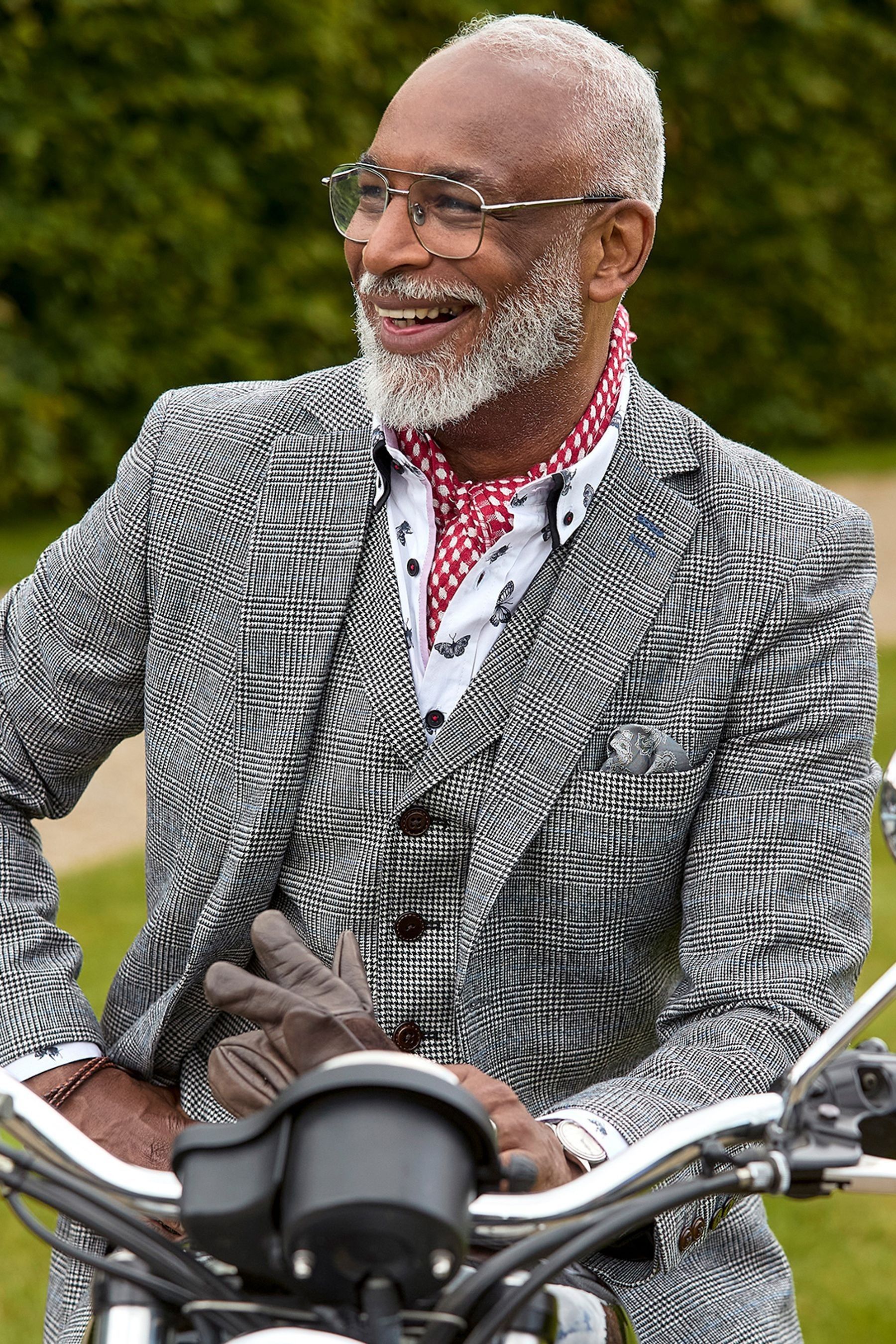 Dogtooth check blazer deals
