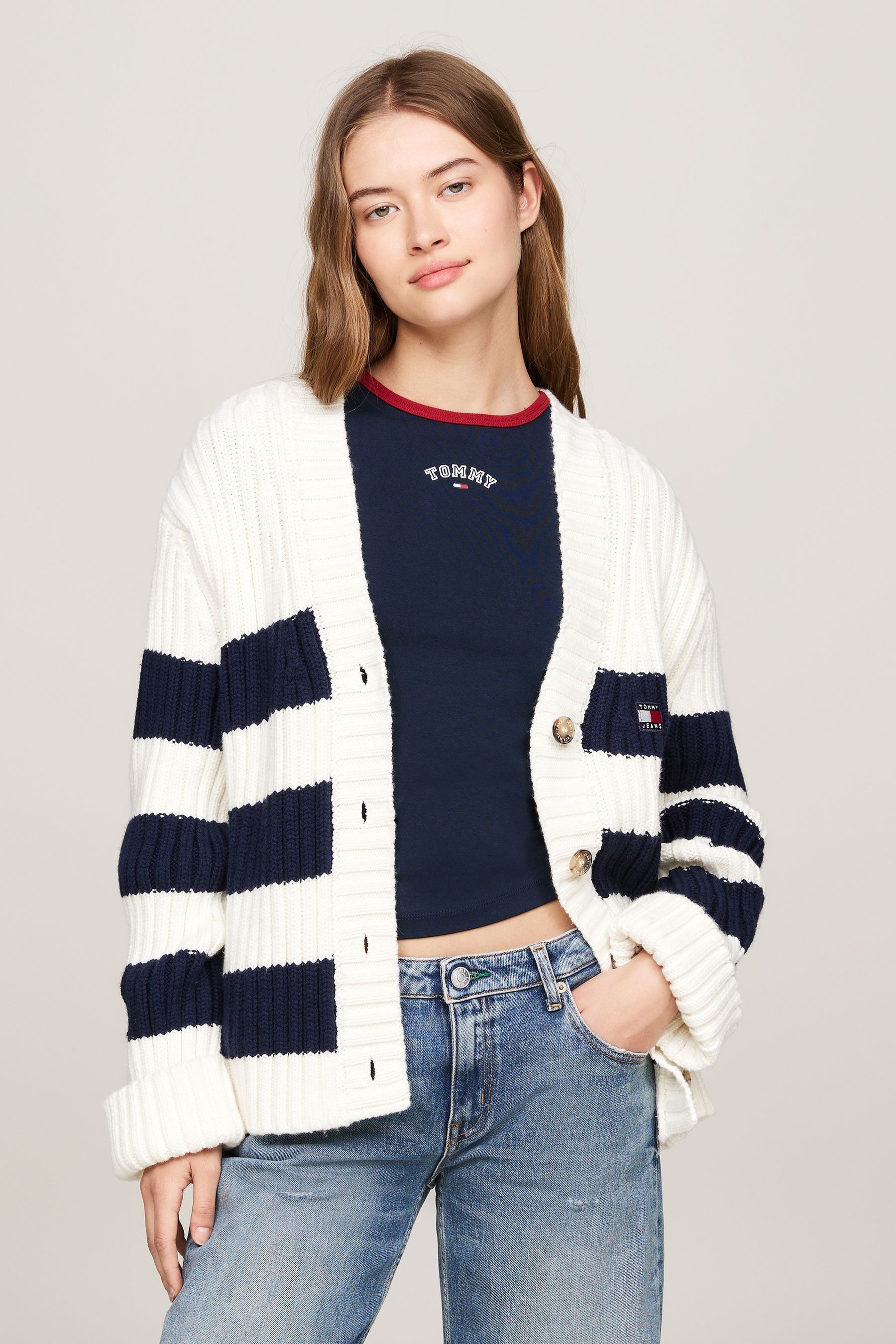 Tommy jeans cardigan deals