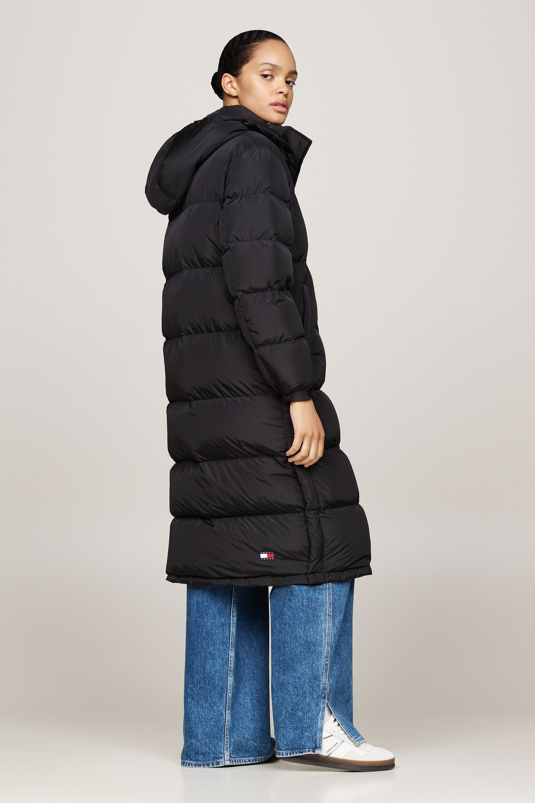 Tommy Jeans Natural Alaska Long Puffer Jacket