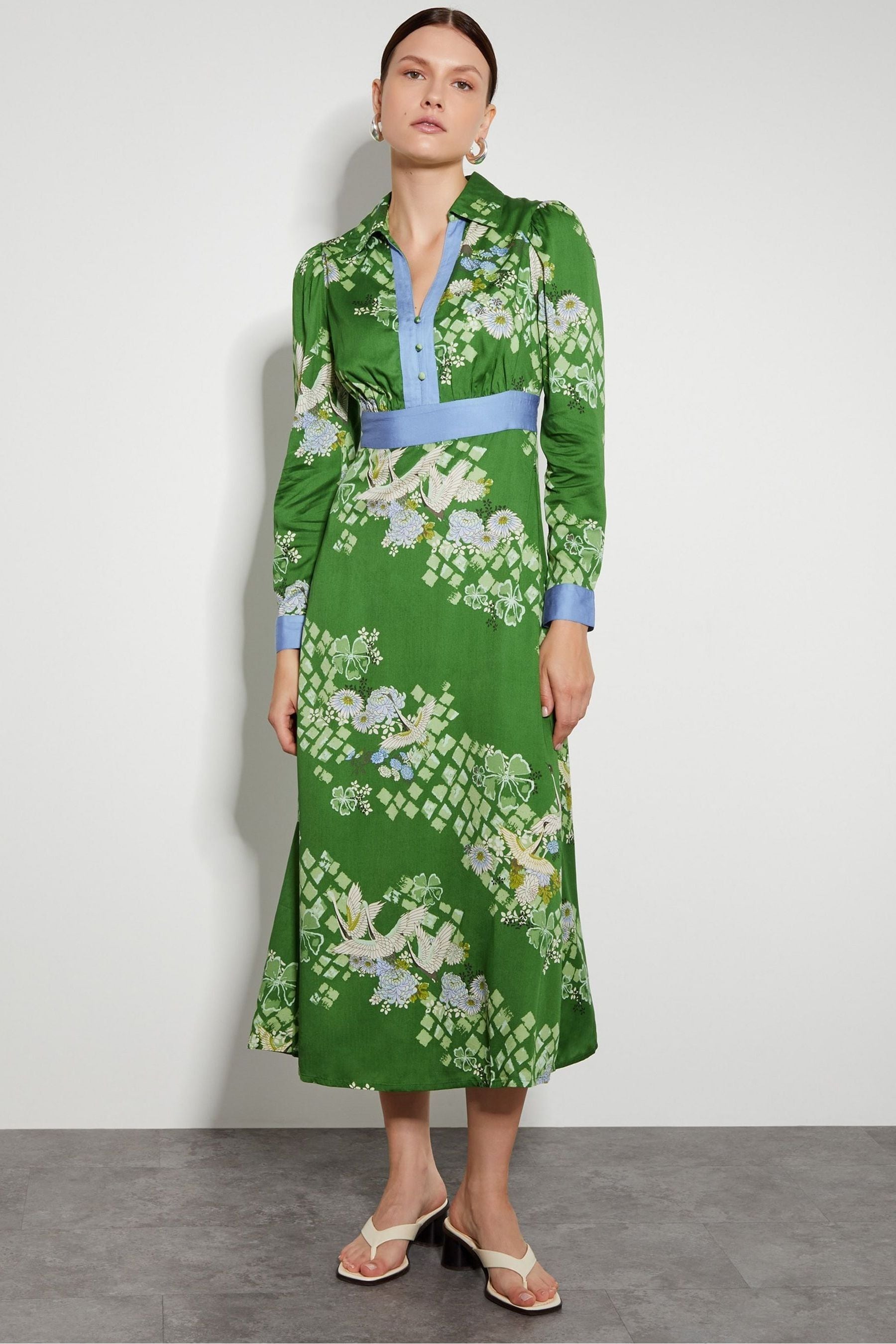 Monsoon long sleeve dress discount