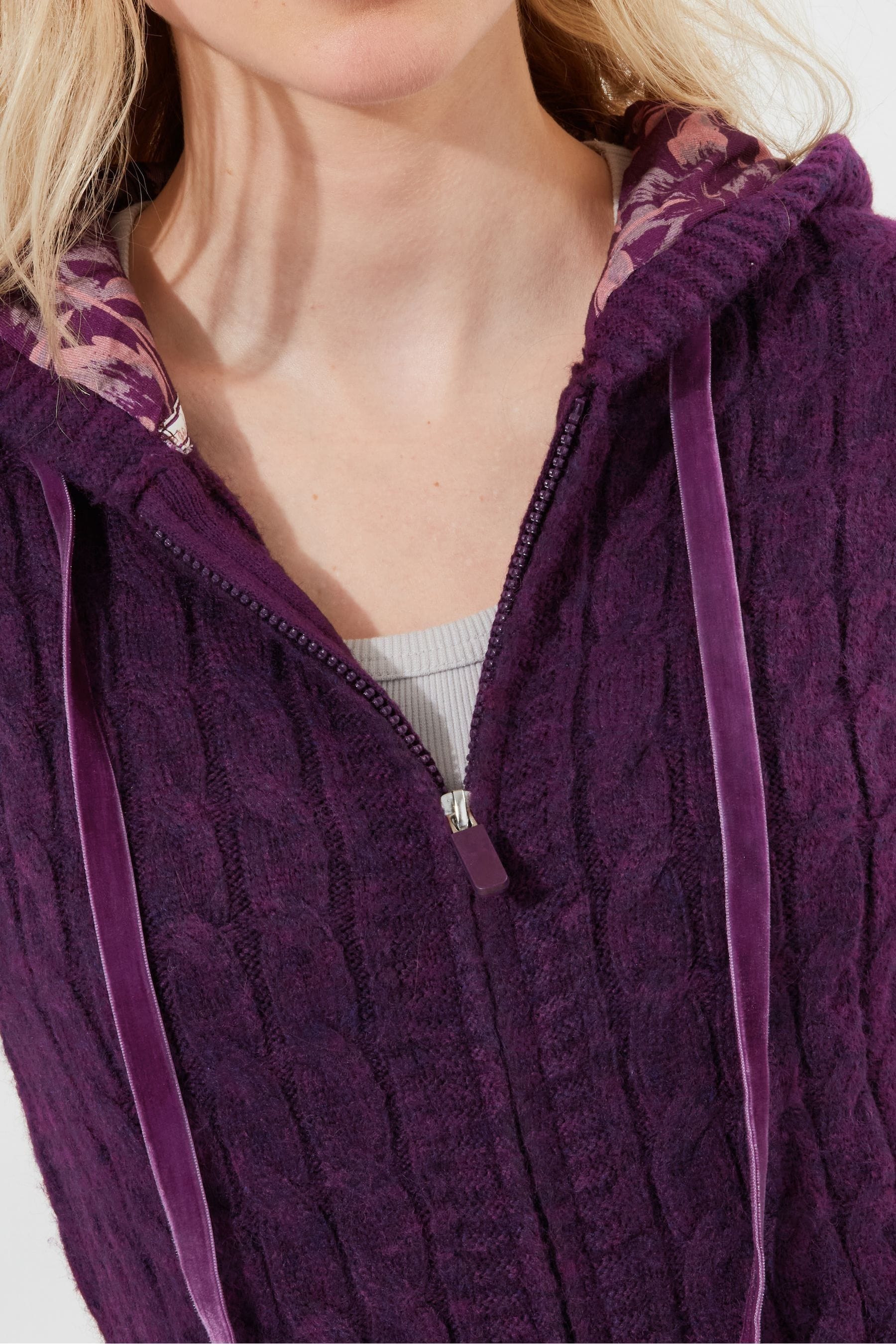 Joe browns cosy hooded knit top