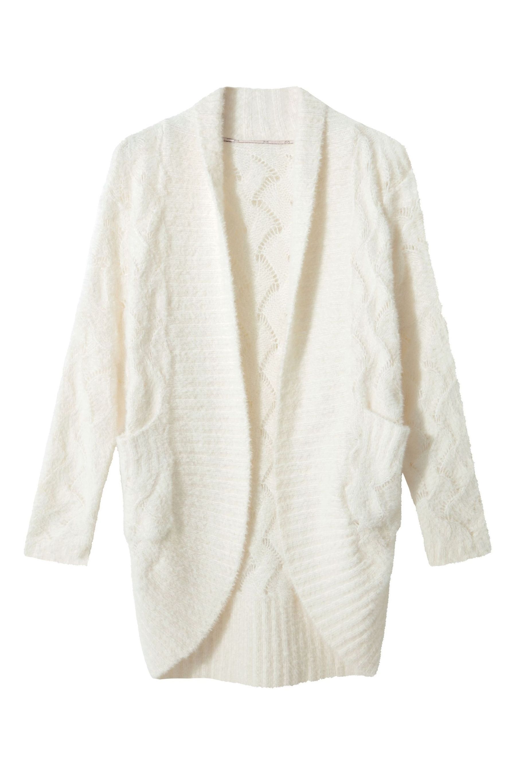 Buy Joe Browns White Oversized Sloe Joes Slouchy Cardigan from Next Luxembourg