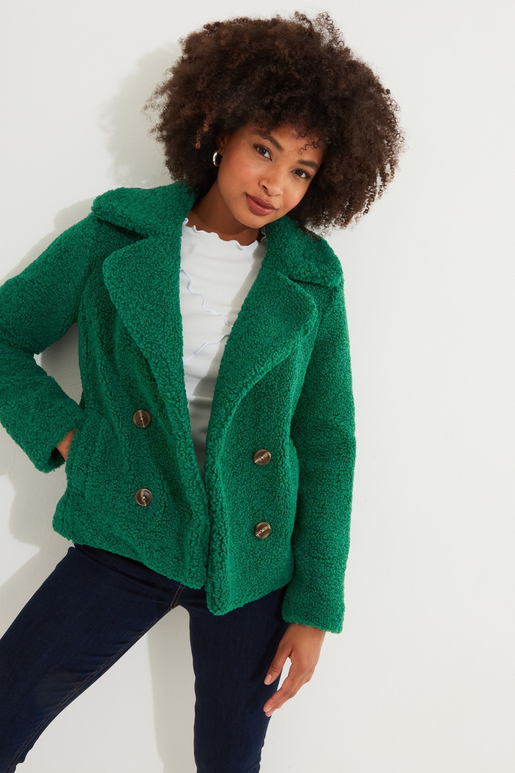 Joe browns green coat shop