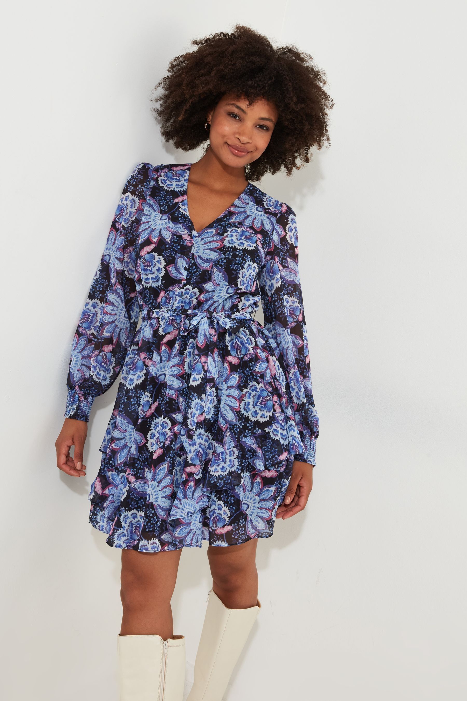 Floaty mini dress best sale