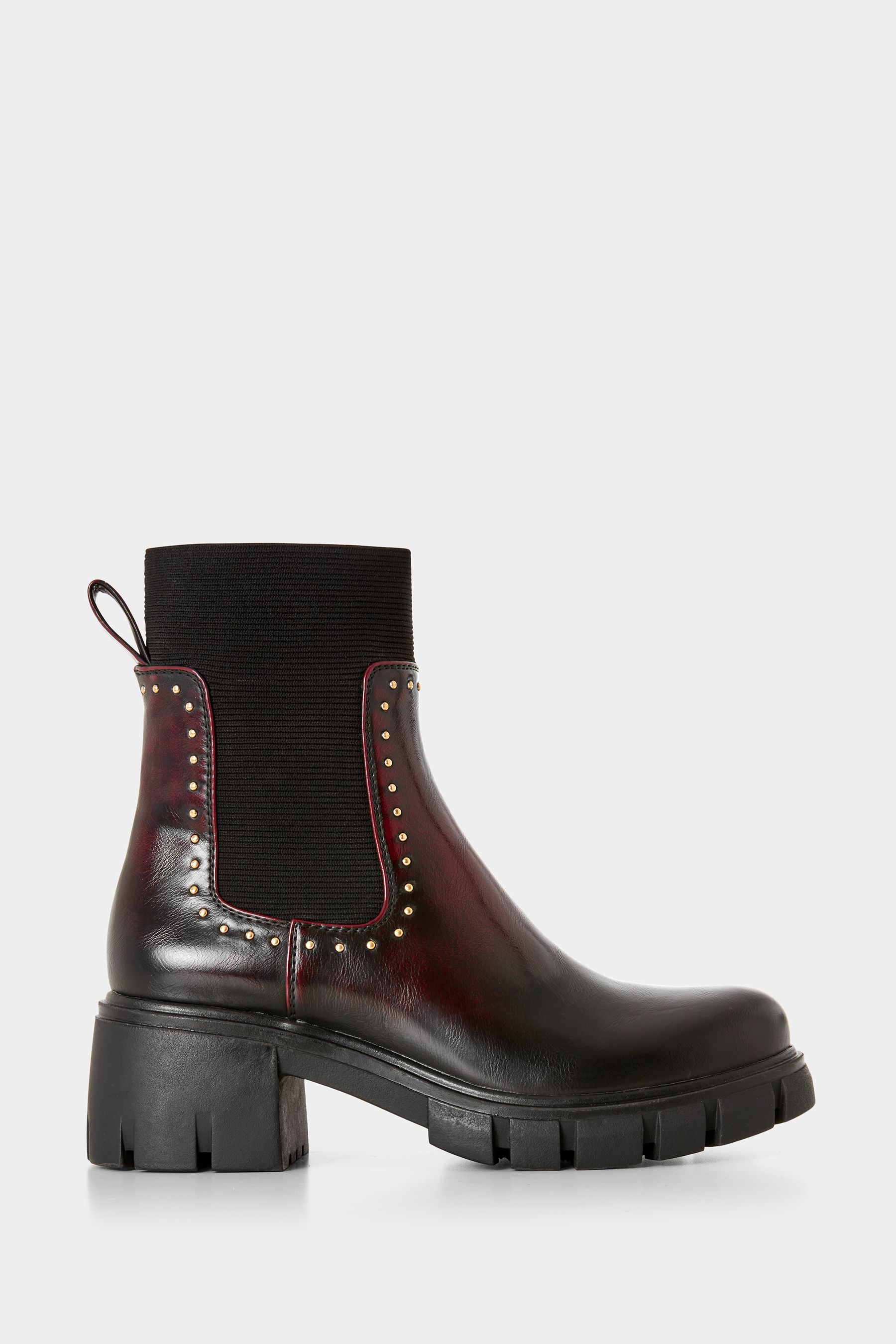 Buy Joe Browns Red Ombre Studded Chunky Ankle Chelsea Boots from Next Canada