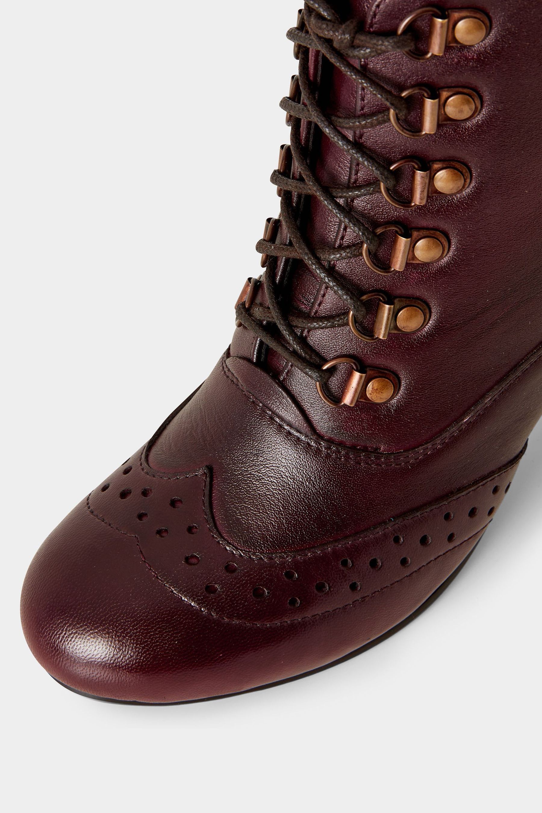 Joe browns red biker boots top