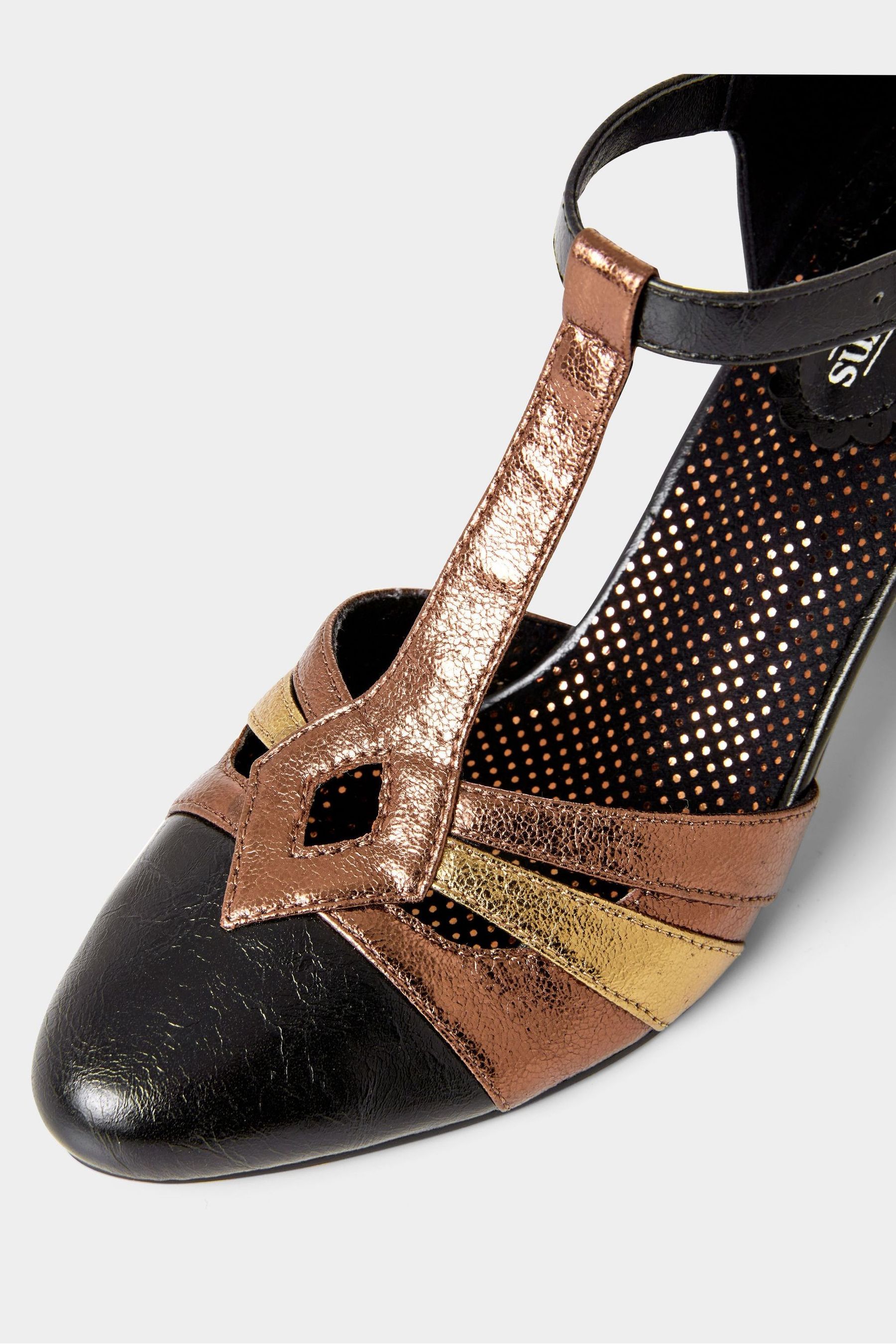 Buy Joe Browns Black Vintage Metallic T Bar Shoes from Next Canada