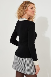 Joe Browns Black Vintage Pocket Front Cardigan - Image 2 of 6