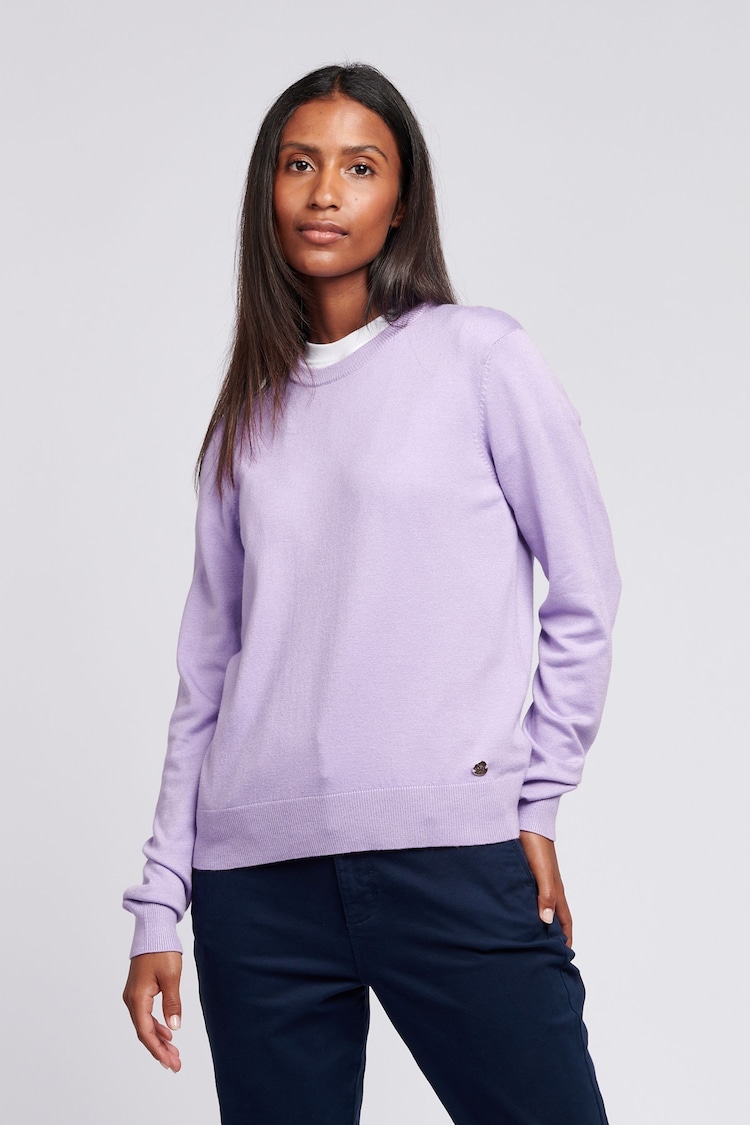 U.S. Polo Assn. Regular Fit Womens Crew Neck Jumper - Image 1 of 4