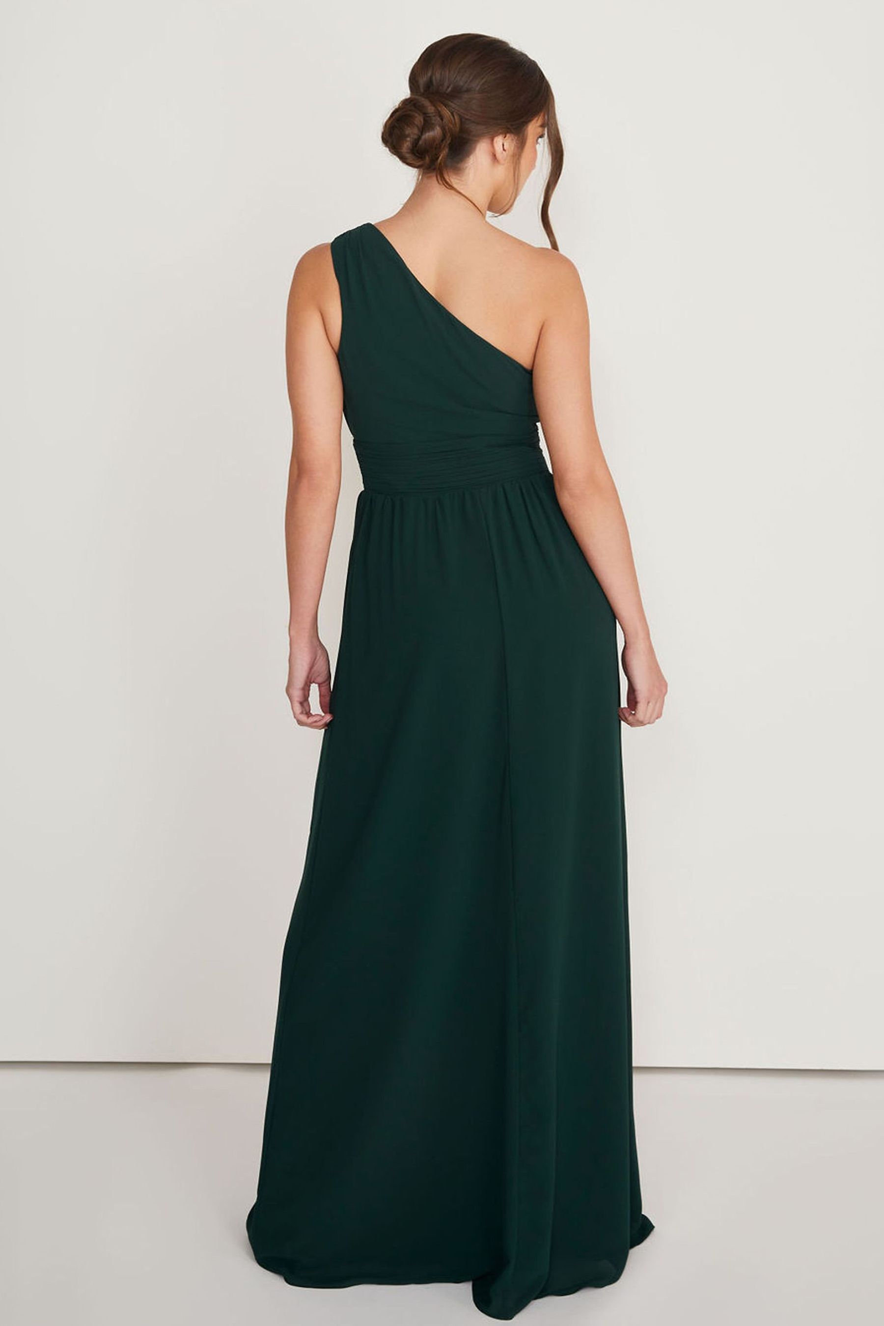 Pleated waist dress best sale