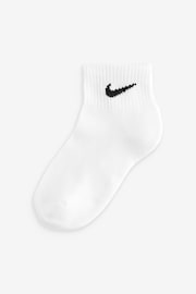 Nike White Ankle Socks 3 Pack - Image 2 of 4