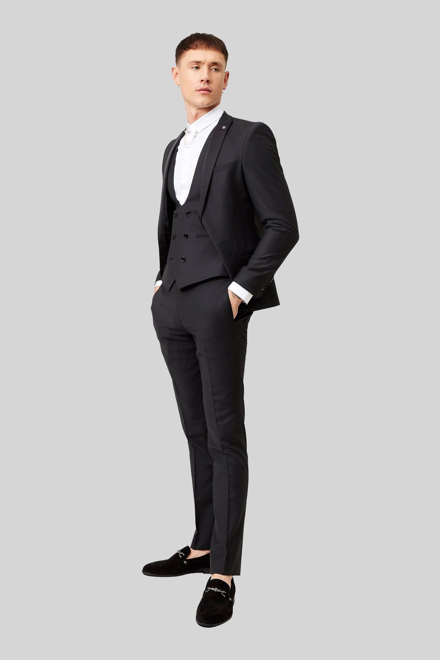 Twisted Tailor Kingdon Skinny Fit Dinner Jacket