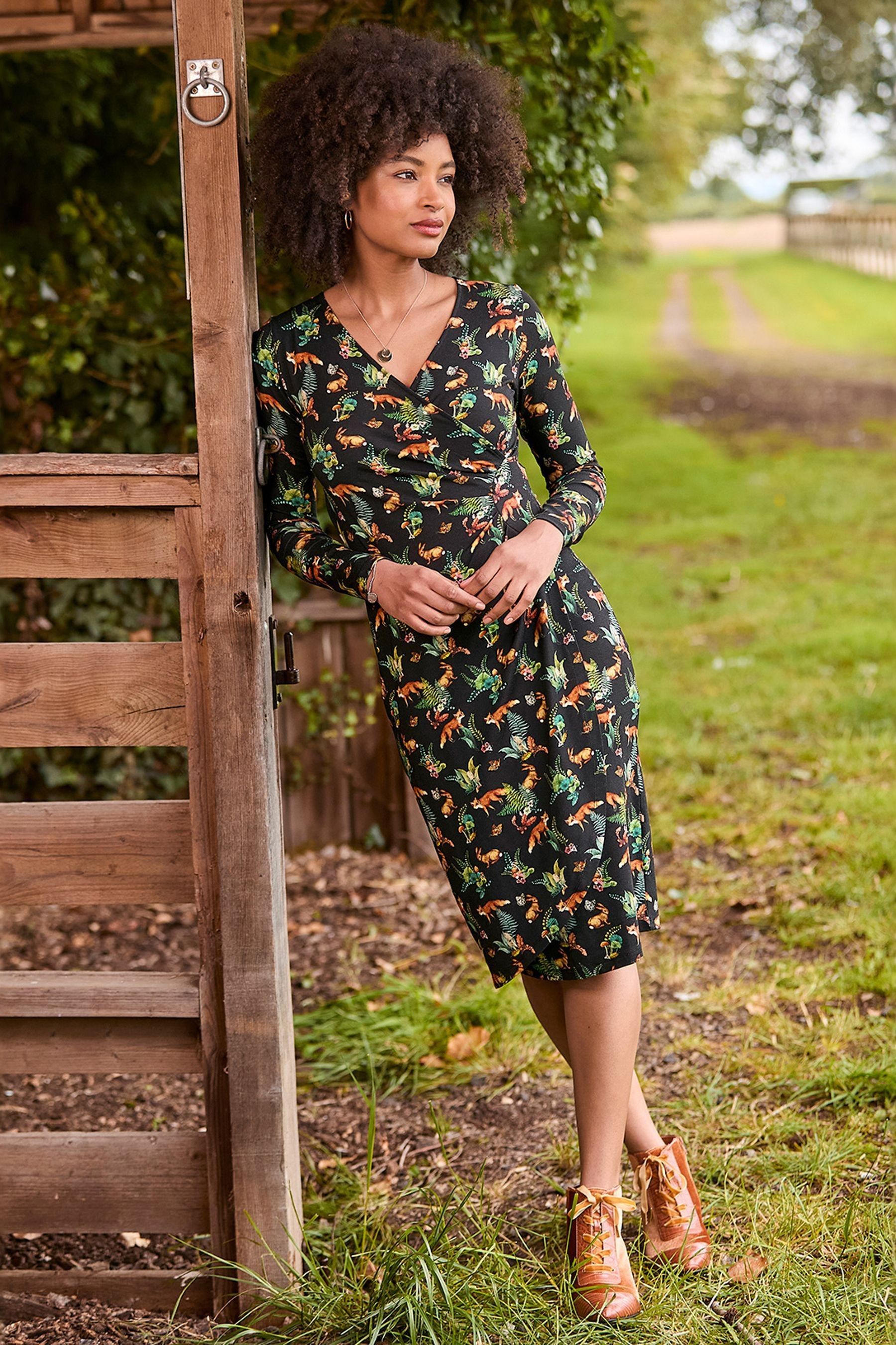 Joe browns woodland hooded knit clearance