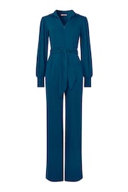 Joe Browns Collared Zip Front Straight Leg Jersey Jumpsuit - Image 5 of 5