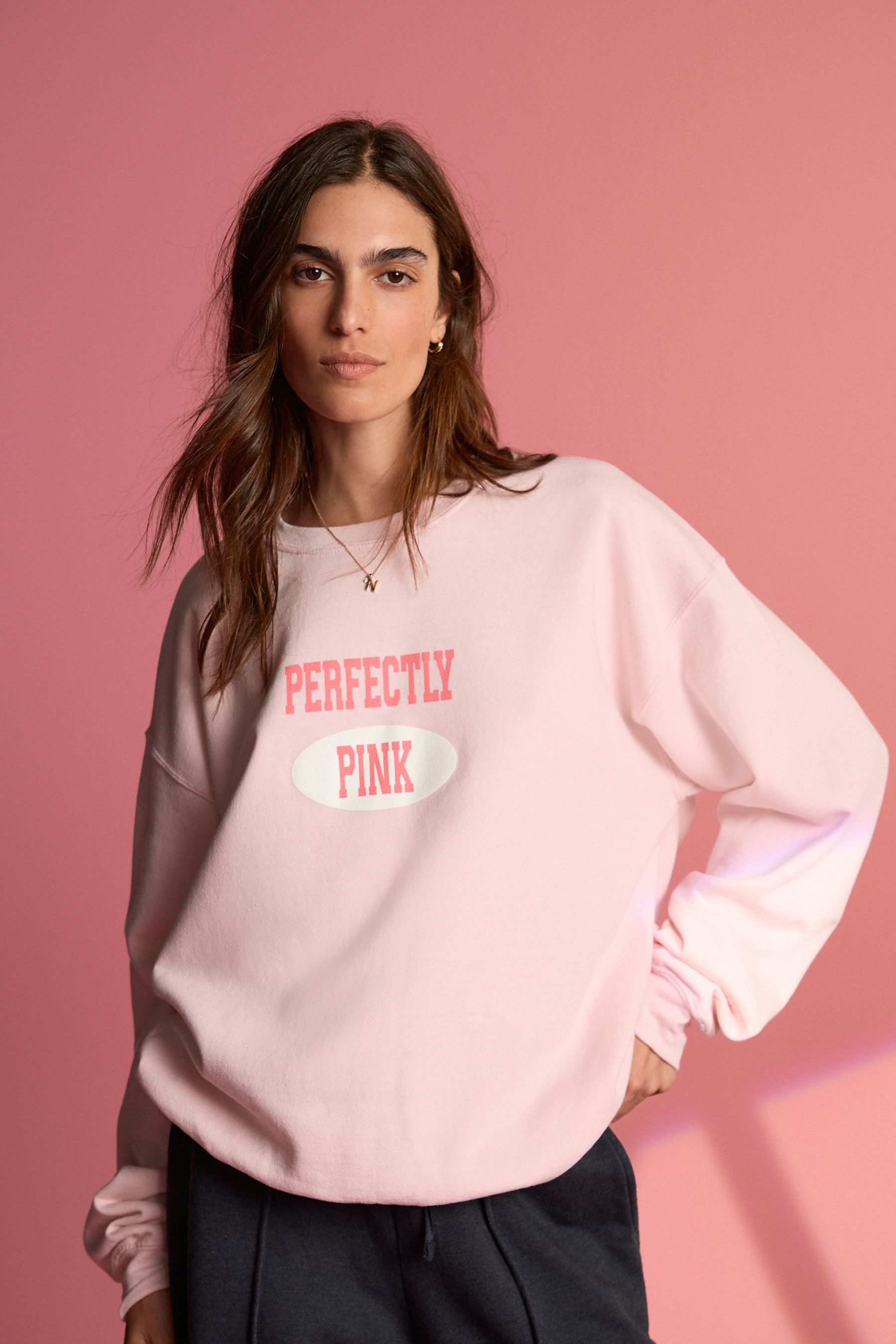 Buy Wicked Perfectly Pink Sweatshirt from the Next UK online shop