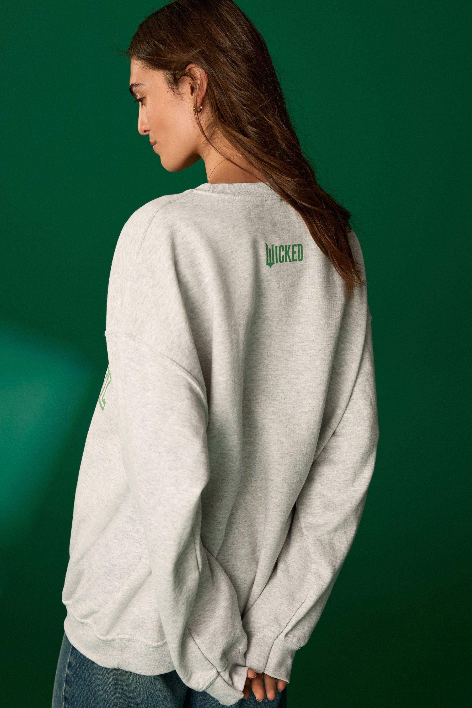 Grey sweatshirt women's best sale