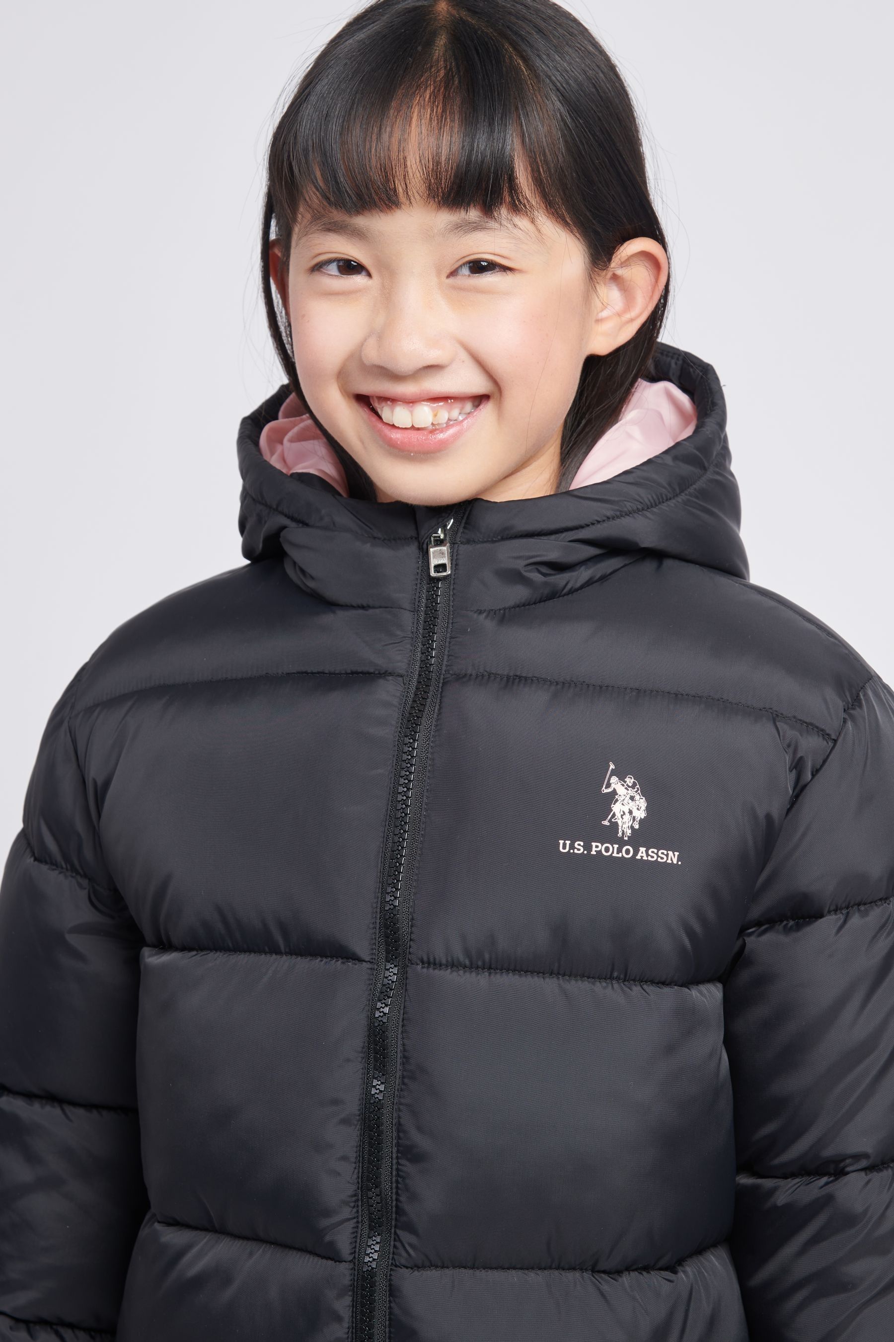 Us polo assn black jacket outlet